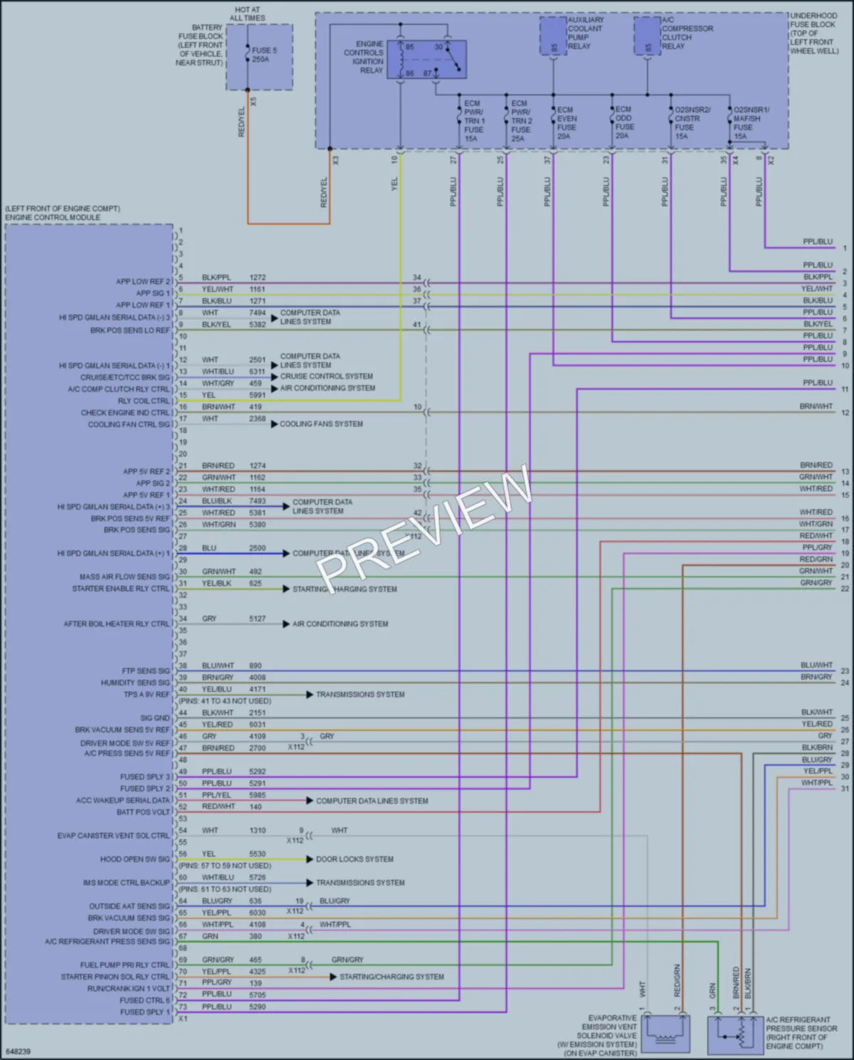 2019 Buick Enclave Engine Performance wiring diagram preview