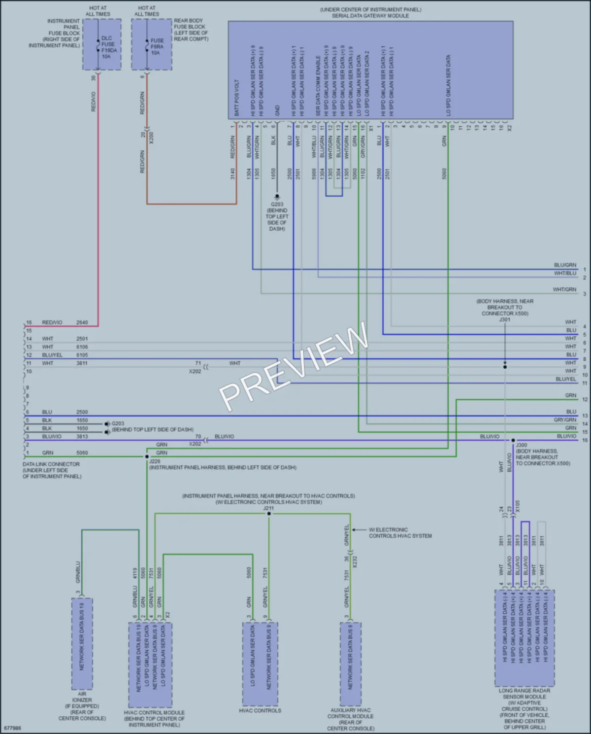 2019 Buick Envision Computer Data Lines wiring diagram preview