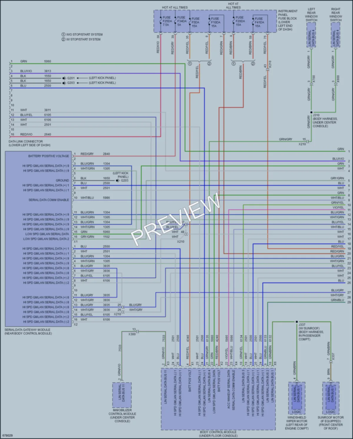 2019 Buick LaCrosse Computer Data Lines wiring diagram preview