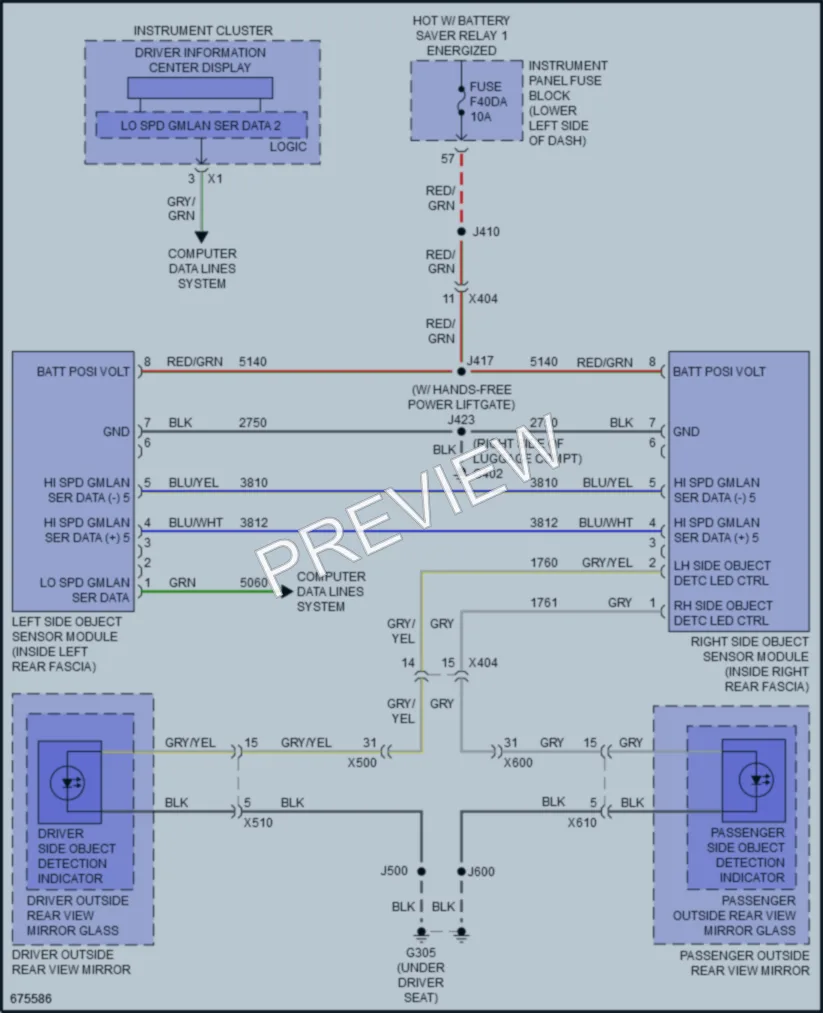 2019 Buick RegalSportback Navigation wiring diagram preview