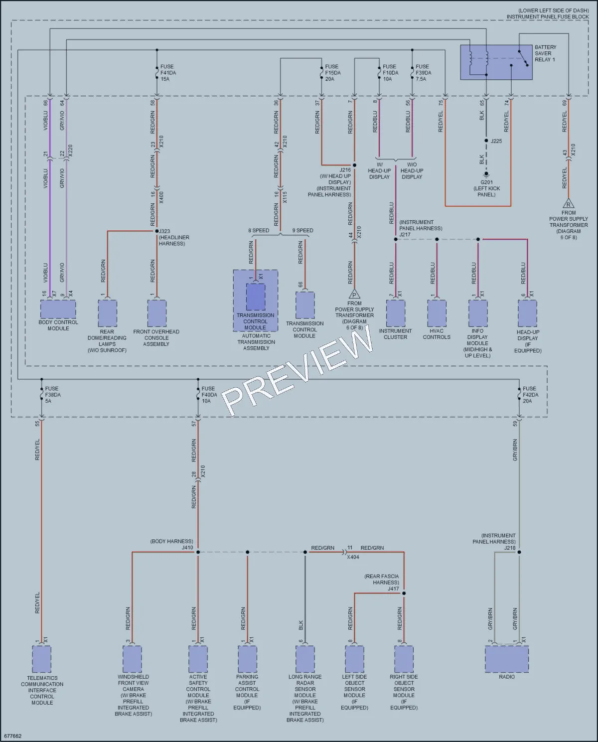 2019 Buick RegalTourX Power Distribution wiring diagram preview