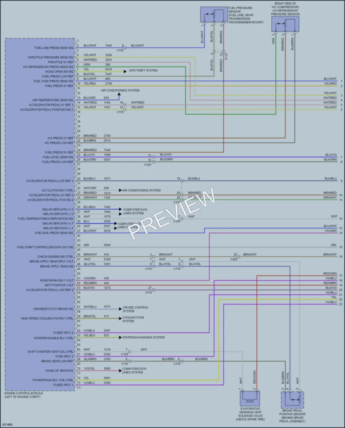2019 Cadillac EscaladeESV Engine Performance wiring diagram preview