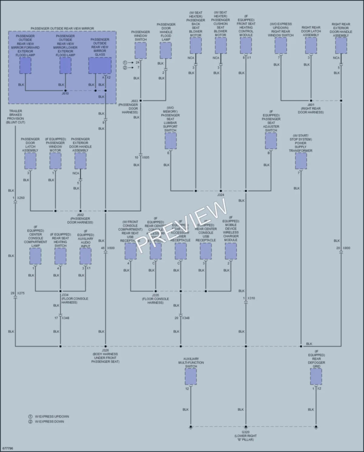 2019 Chevrolet 1500Silverado Ground Distribution wiring diagram preview