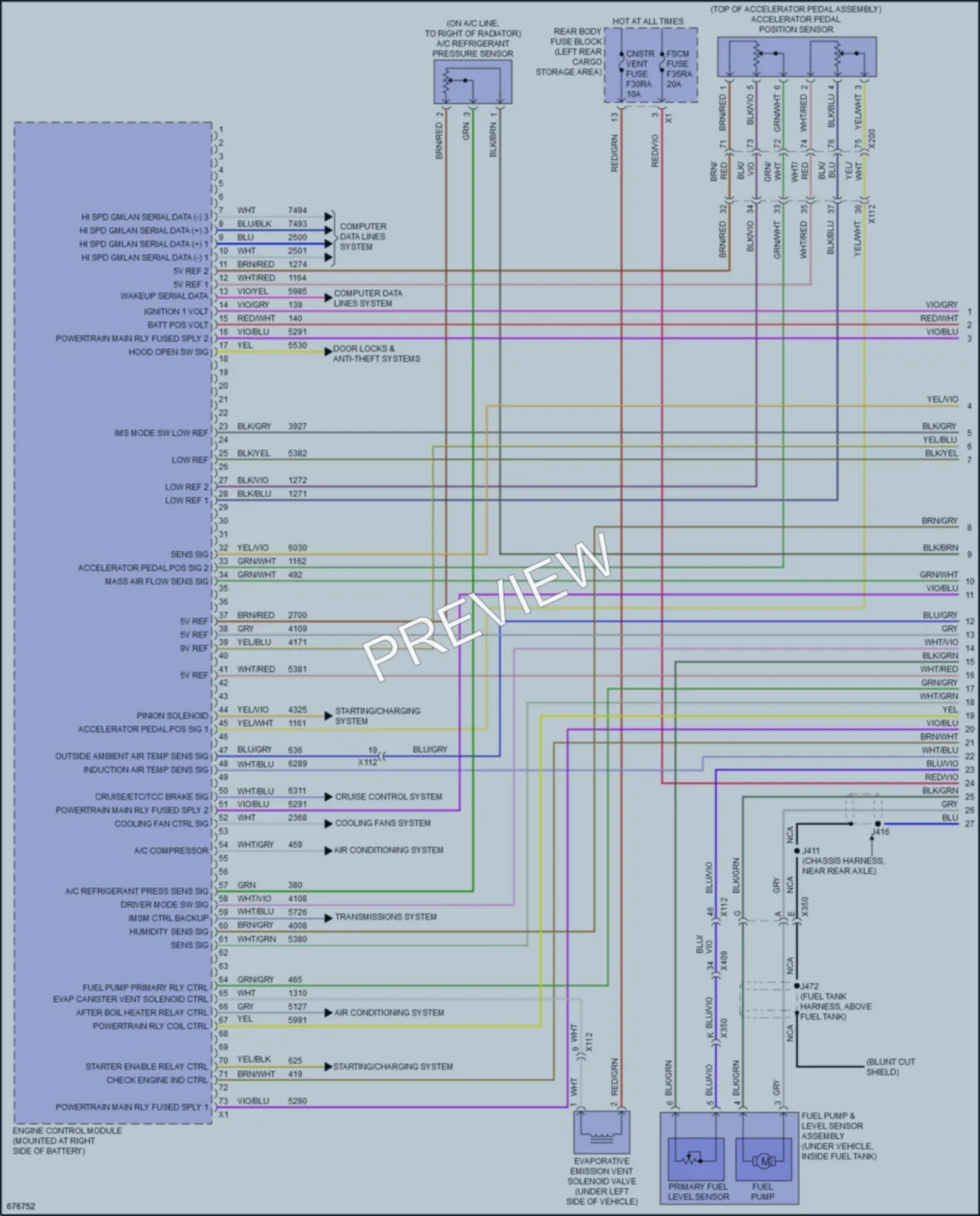 2019 Chevrolet Blazer Engine Performance wiring diagram preview