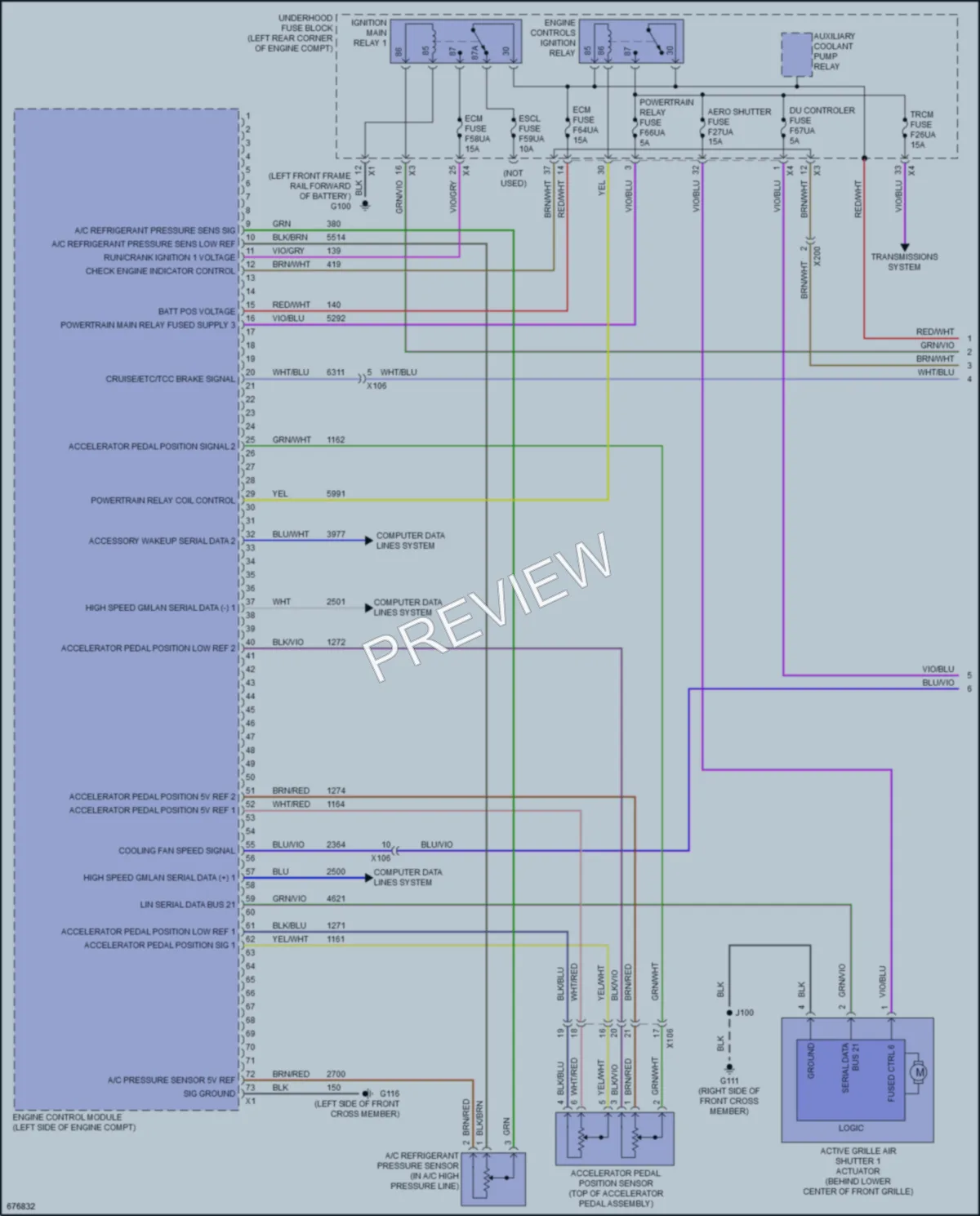 2019 Chevrolet BoltEV Engine Performance wiring diagram preview