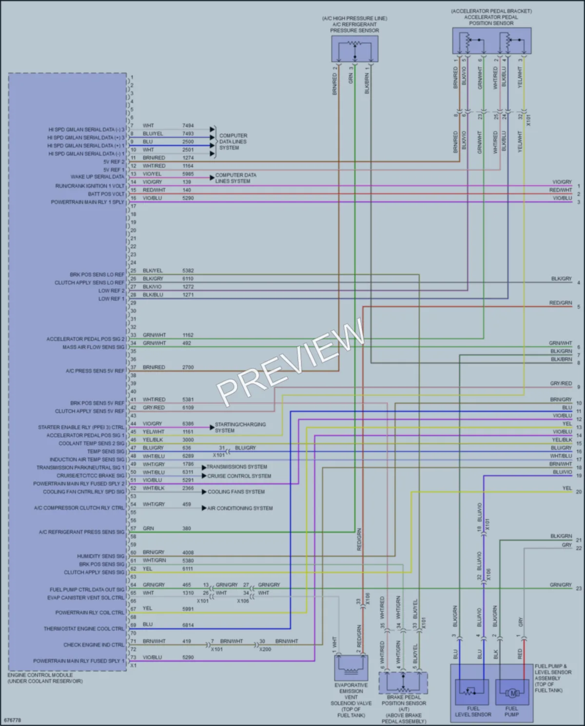 2019 Chevrolet Colorado Engine Performance wiring diagram preview