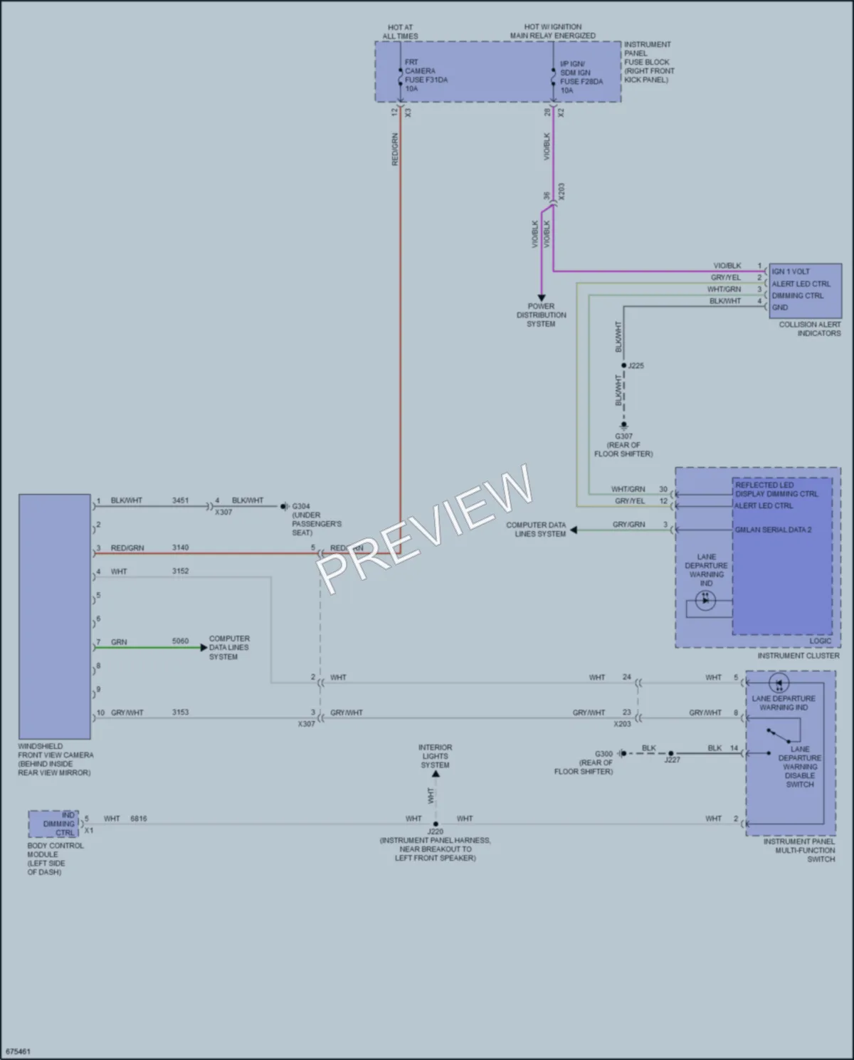 2019 Chevrolet Colorado Navigation wiring diagram preview