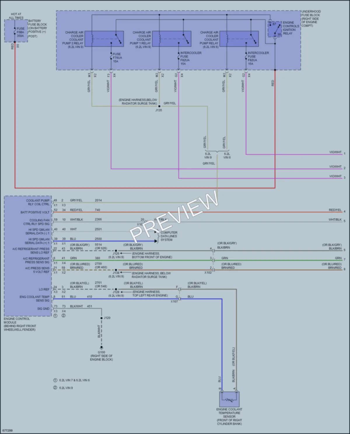 2019 Chevrolet CorvetteStingray Cooling Fan wiring diagram preview