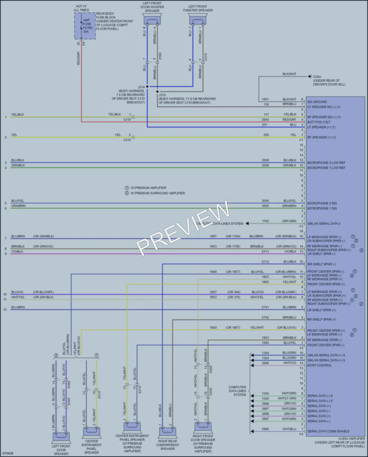2019 Chevrolet CorvetteZR1 Navigation wiring diagram preview