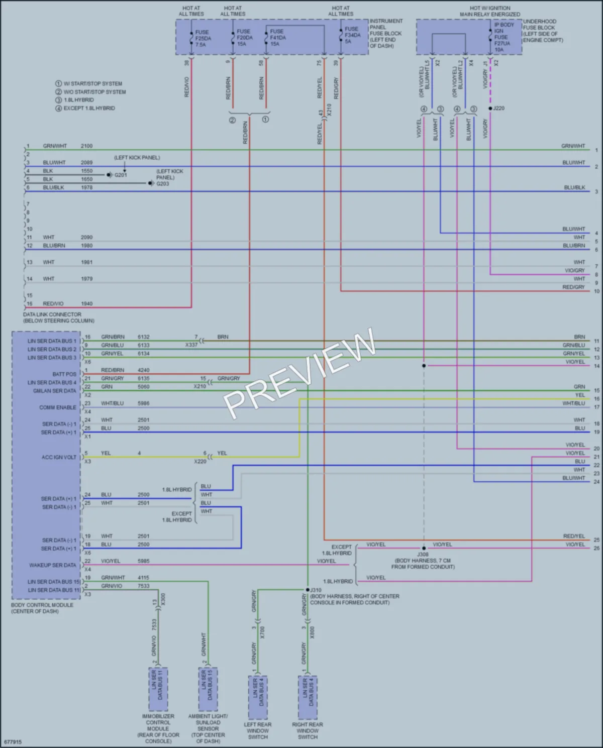 2019 Chevrolet Malibu Computer Data Lines wiring diagram preview
