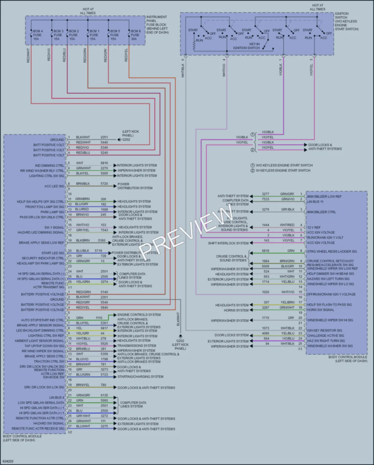 2019 Chevrolet Trax Body Control Modules wiring diagram preview
