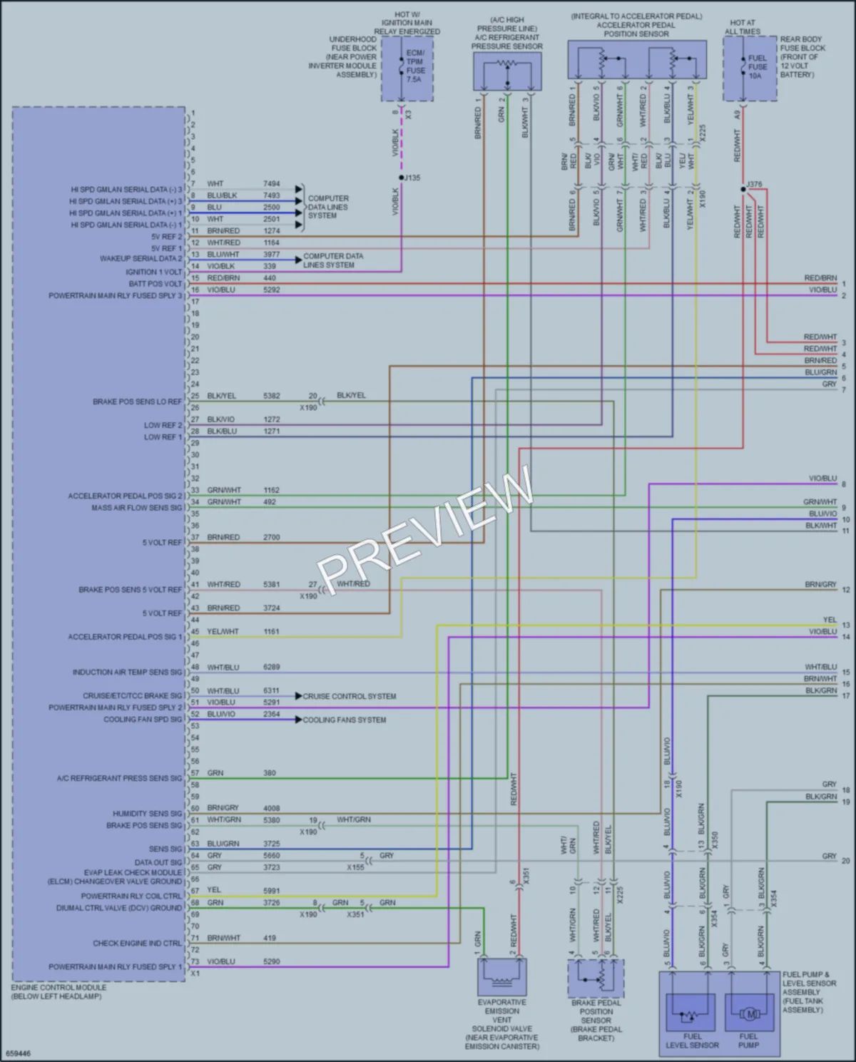 2019 Chevrolet Volt Engine Performance wiring diagram preview