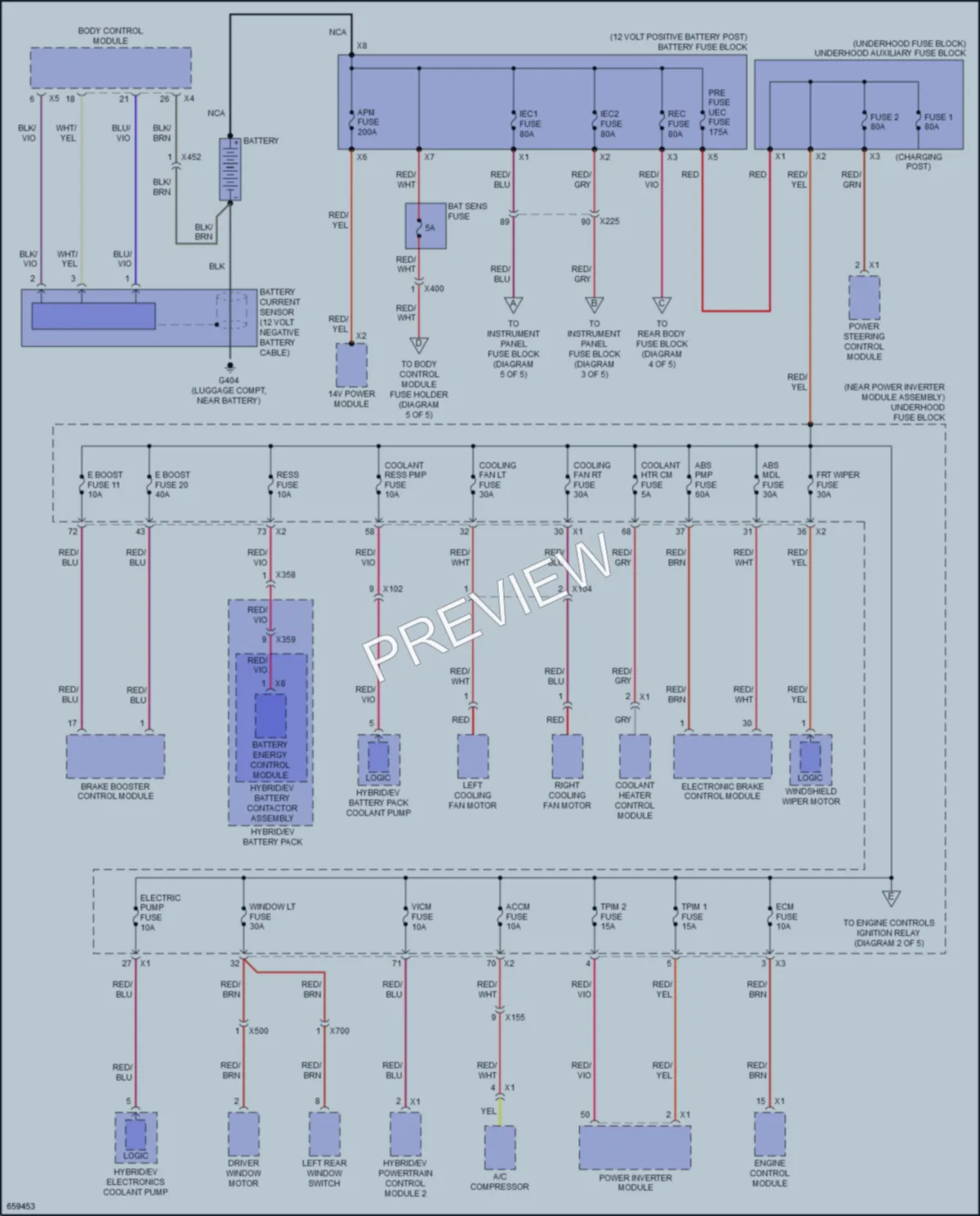 2019 Chevrolet Volt Power Distribution wiring diagram preview