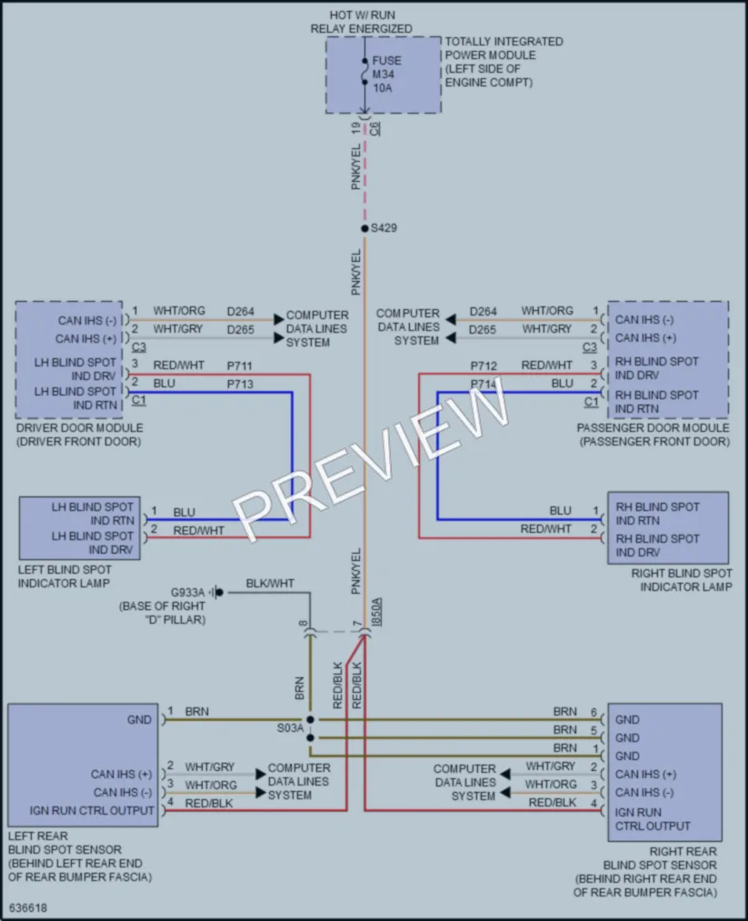 2019 Dodge GrandCaravan Navigation wiring diagram preview
