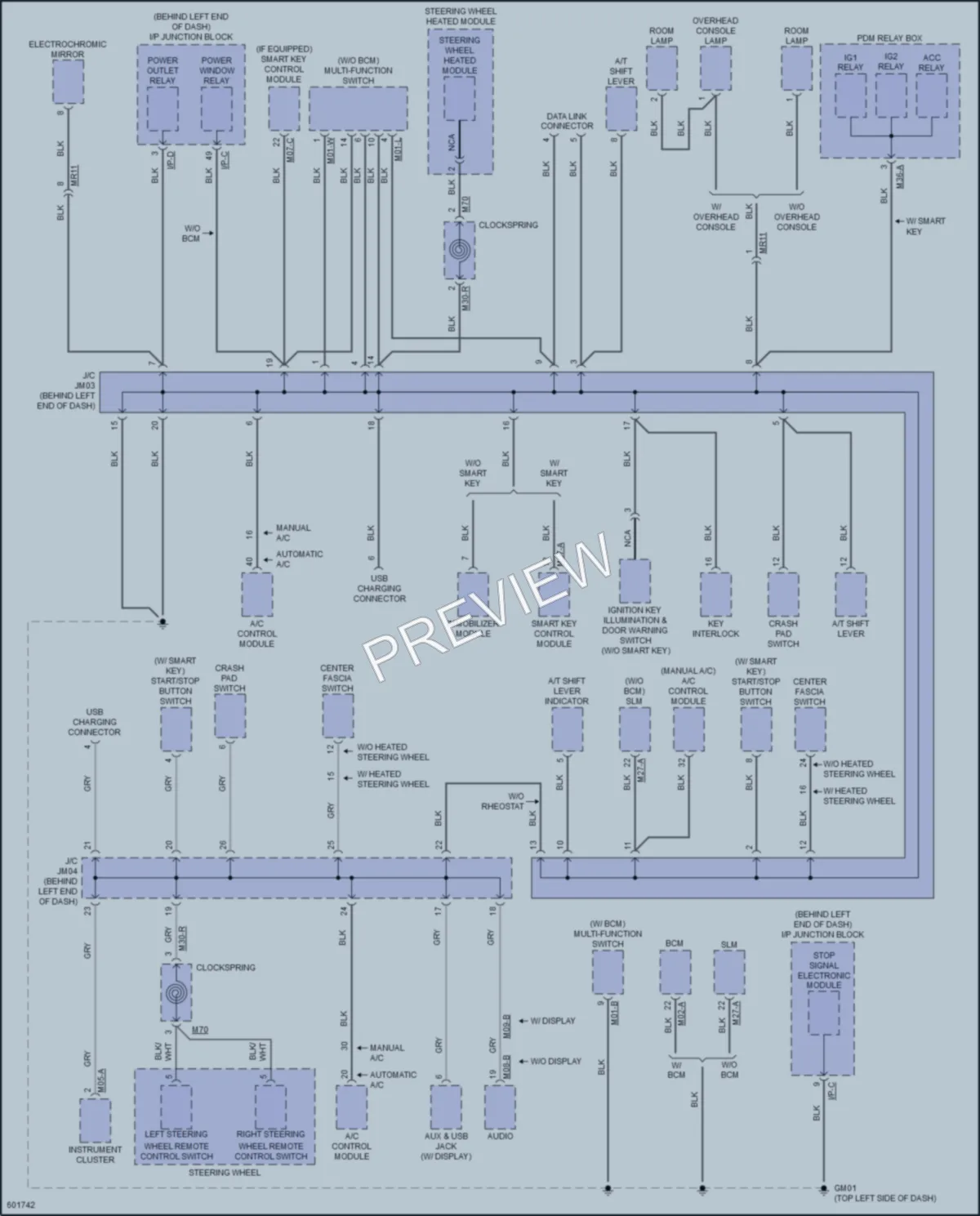 2019 Hyundai Accent Ground Distribution wiring diagram preview