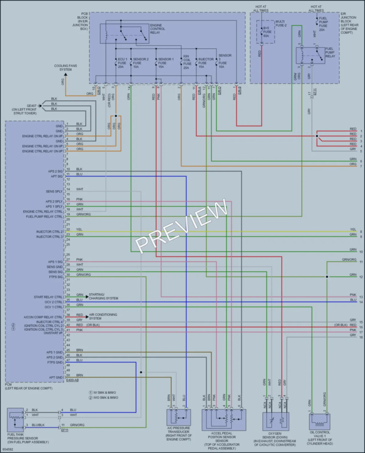2019 Kia Forte Engine Performance wiring diagram preview