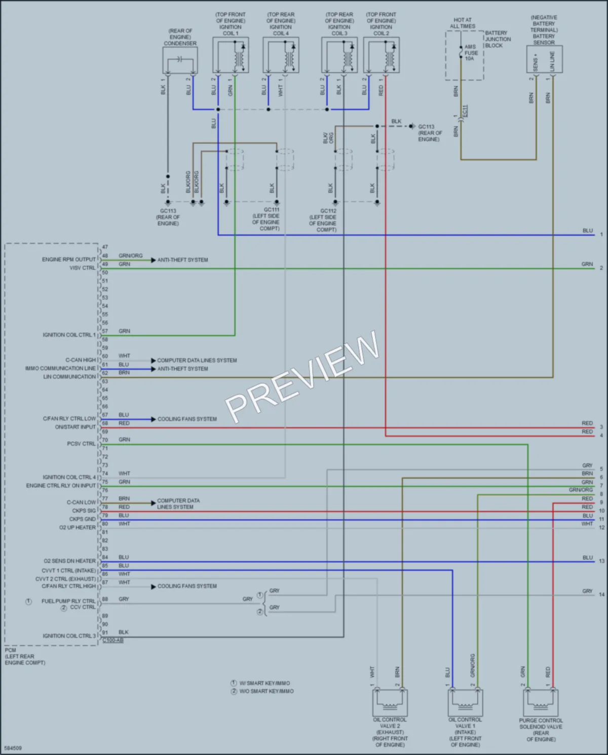 2019 Kia Soul Engine Performance wiring diagram preview