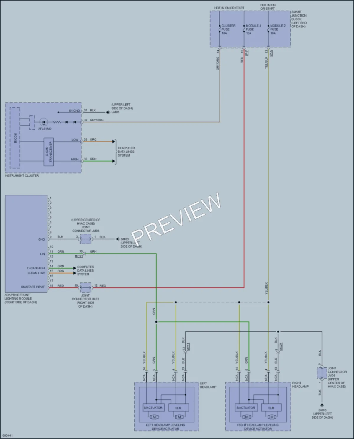 2019 Kia Sportage Headlights wiring diagram preview