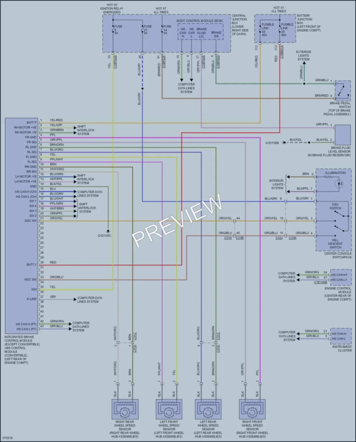 2019 LandRover RangeRoverEvoque Anti Lock Brakes Wiring Diagrams protected preview