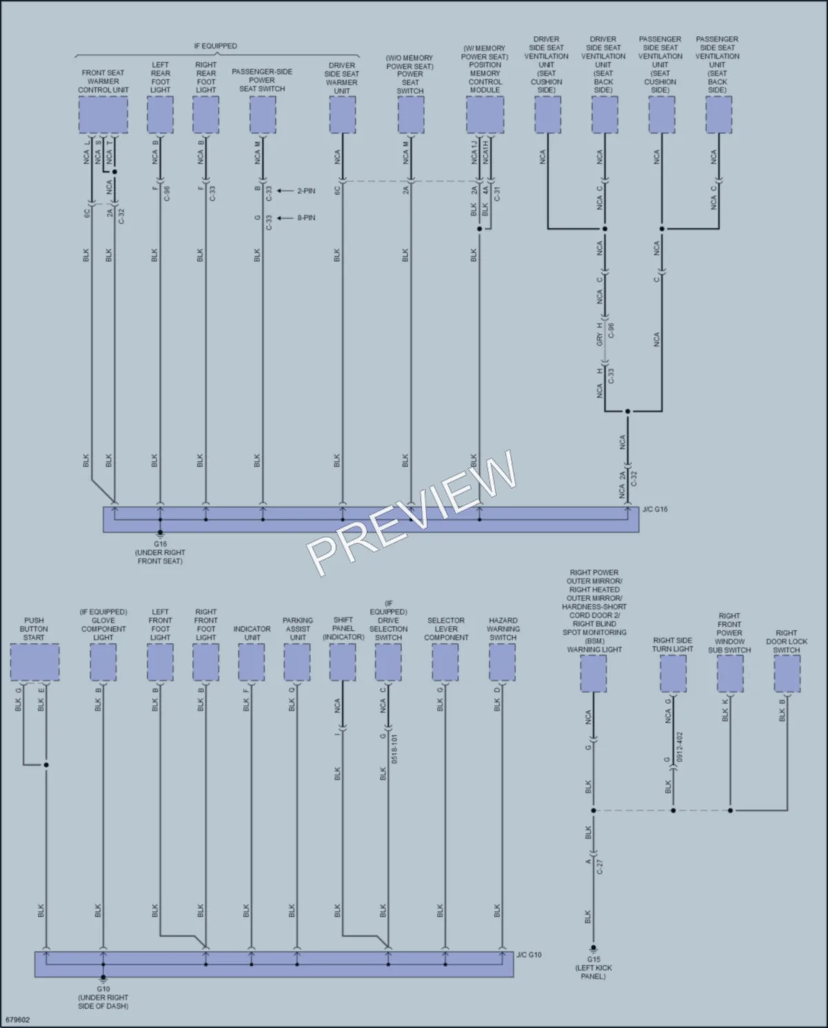 2019 Mazda CX5 Ground Distribution wiring diagram preview