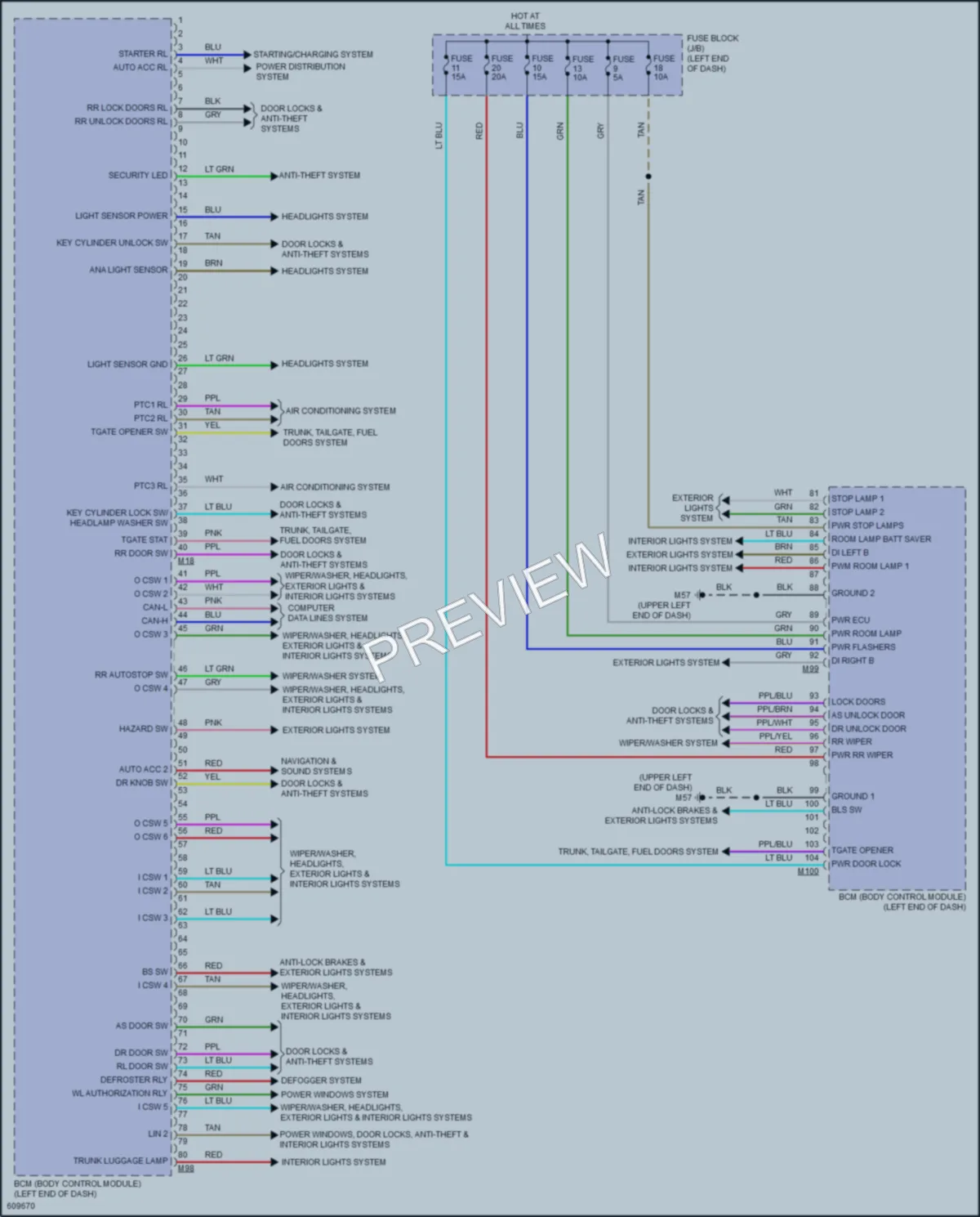 2019 Nissan Kicks Body Control Modules wiring diagram preview