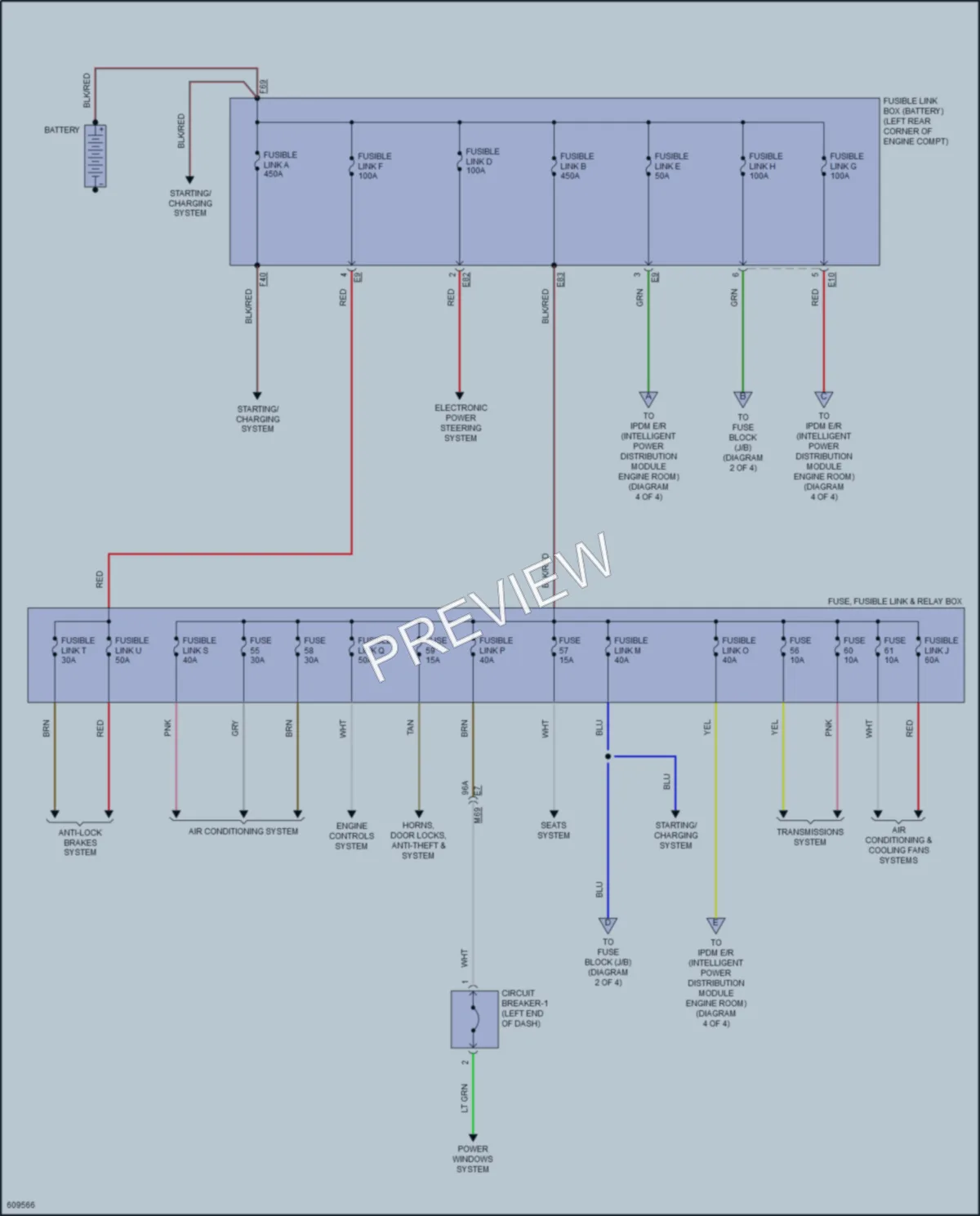 2019 Nissan Kicks Power Distribution wiring diagram preview