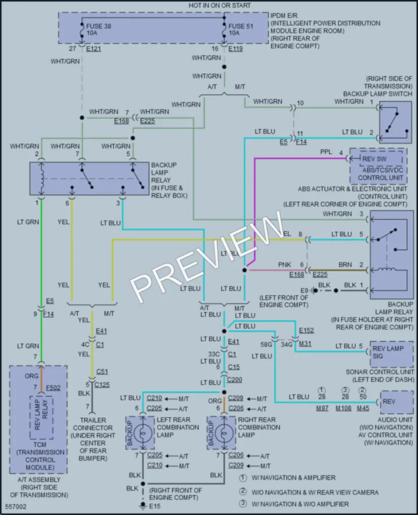 2019 Porsche Frontier Exterior Lights wiring diagram preview