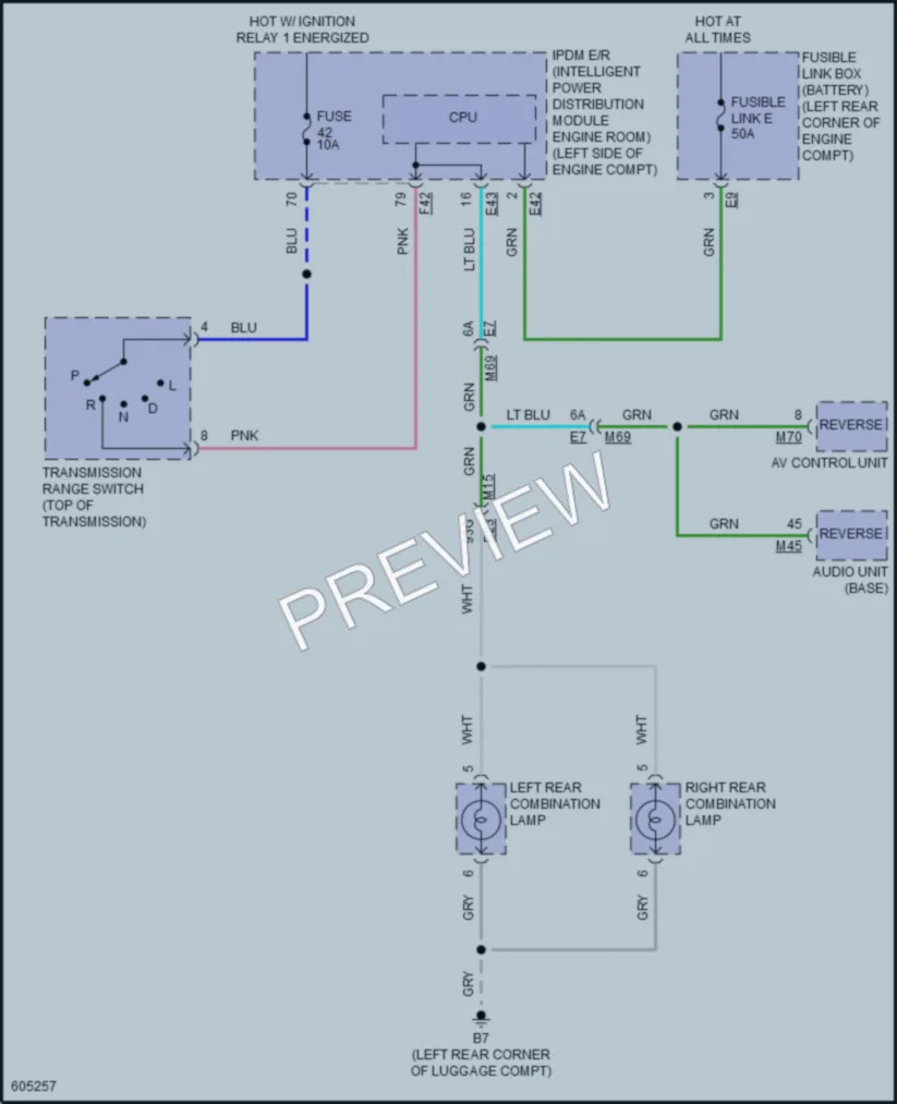 2019 Porsche Kicks Exterior Lights wiring diagram preview