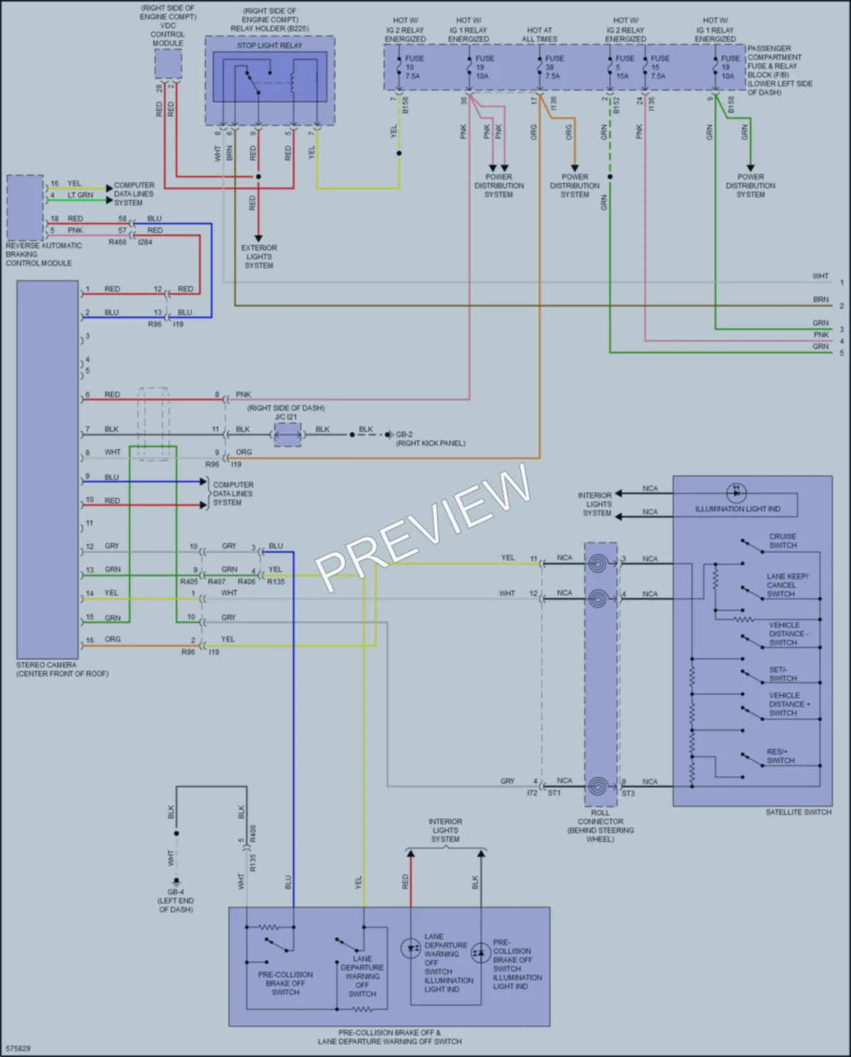 2019 Subaru Impreza Navigation wiring diagram preview