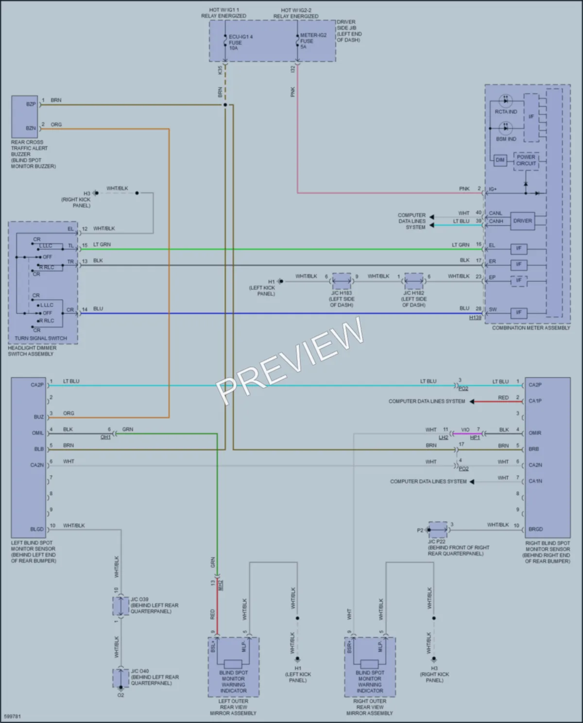 2019 Toyota Sequoia Navigation wiring diagram preview