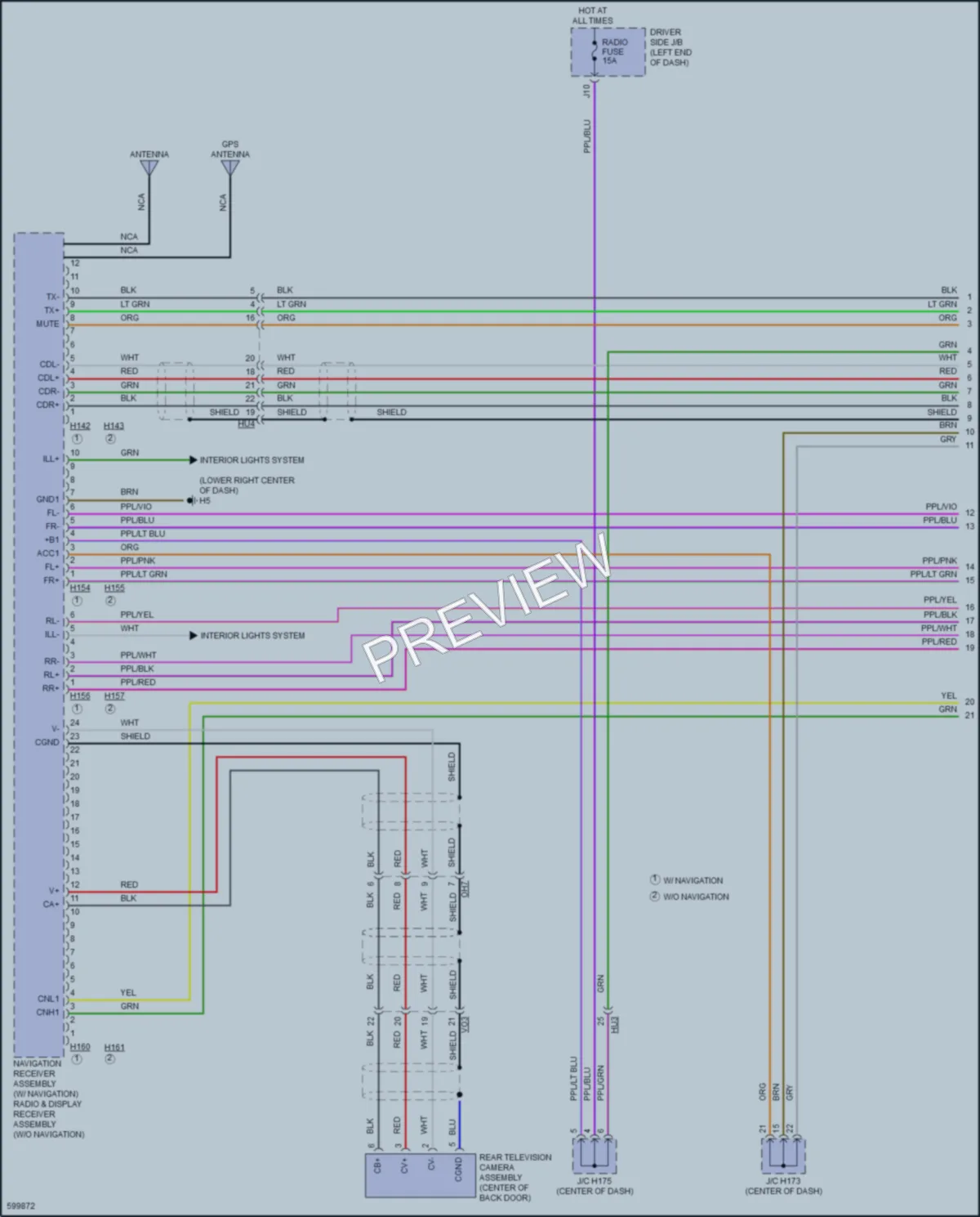 2019 Toyota Sequoia Radio wiring diagram preview