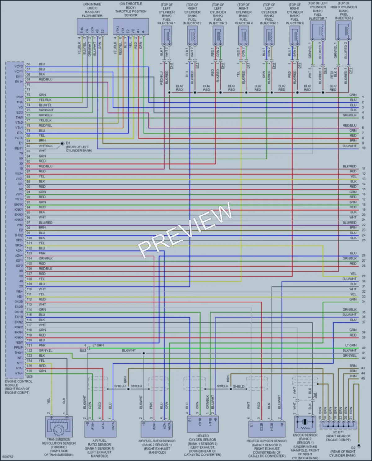 2019 Toyota Tundra Engine Performance wiring diagram preview