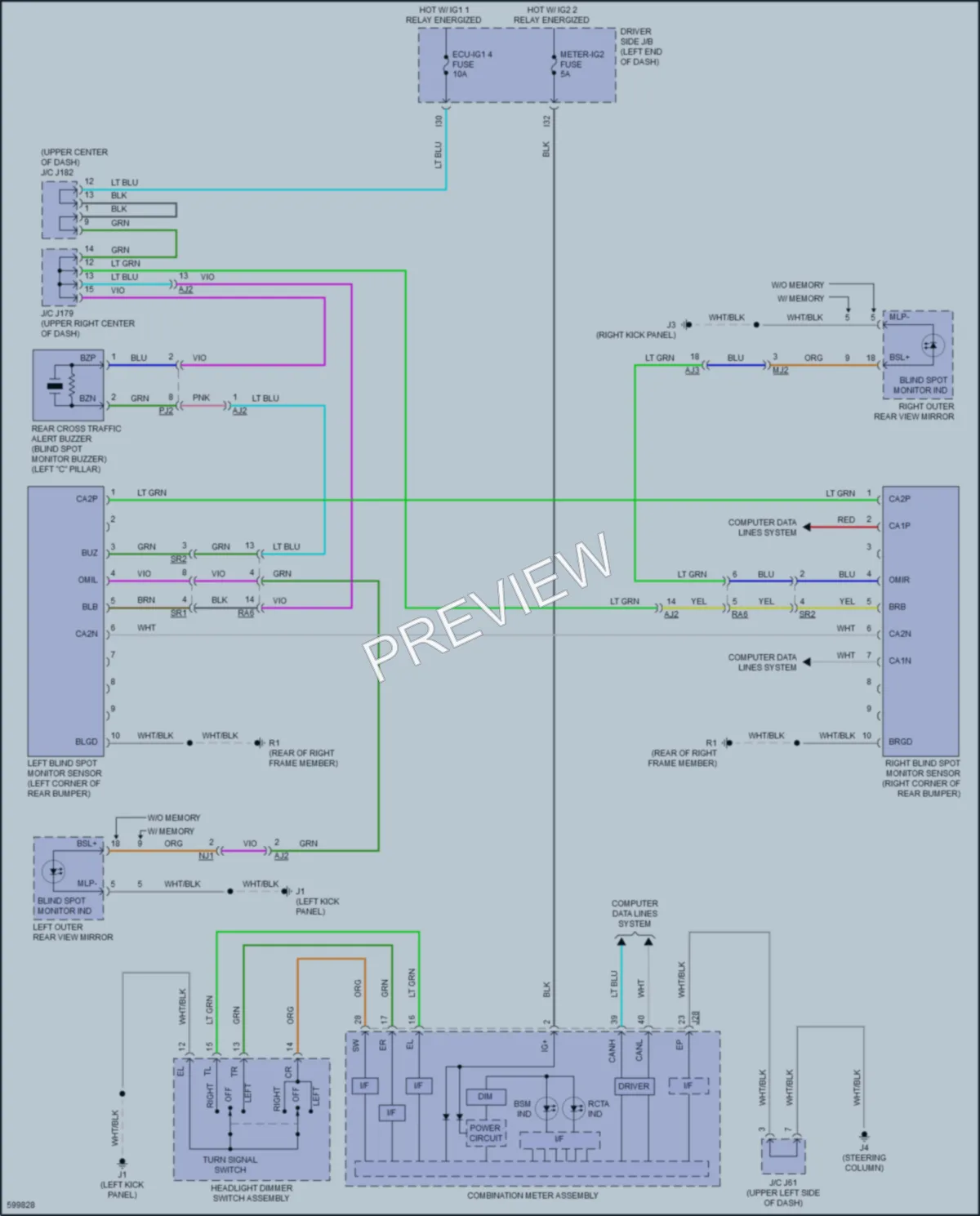2019 Toyota Tundra Navigation wiring diagram preview