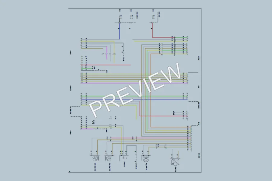 2019 Volvo S90 Cruise Control wiring diagram preview
