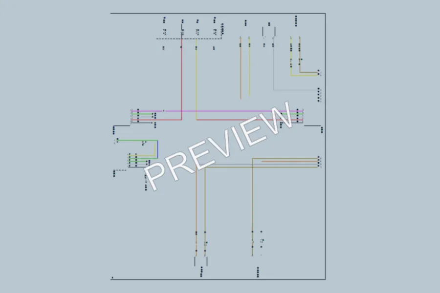 2019 Volvo S90 Supplemental Restraints wiring diagram preview
