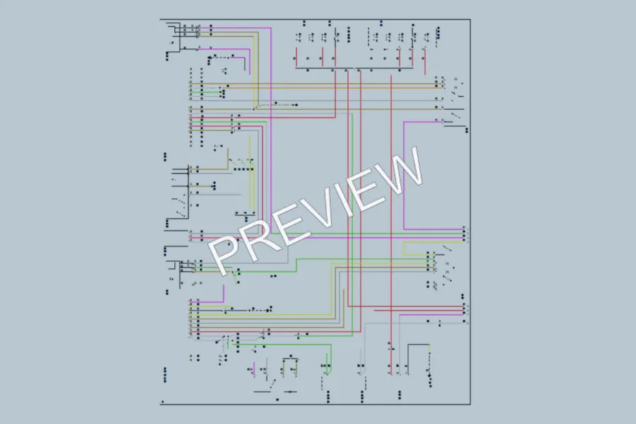 2019 Volvo S90PlugIn Power Door Locks wiring diagram preview