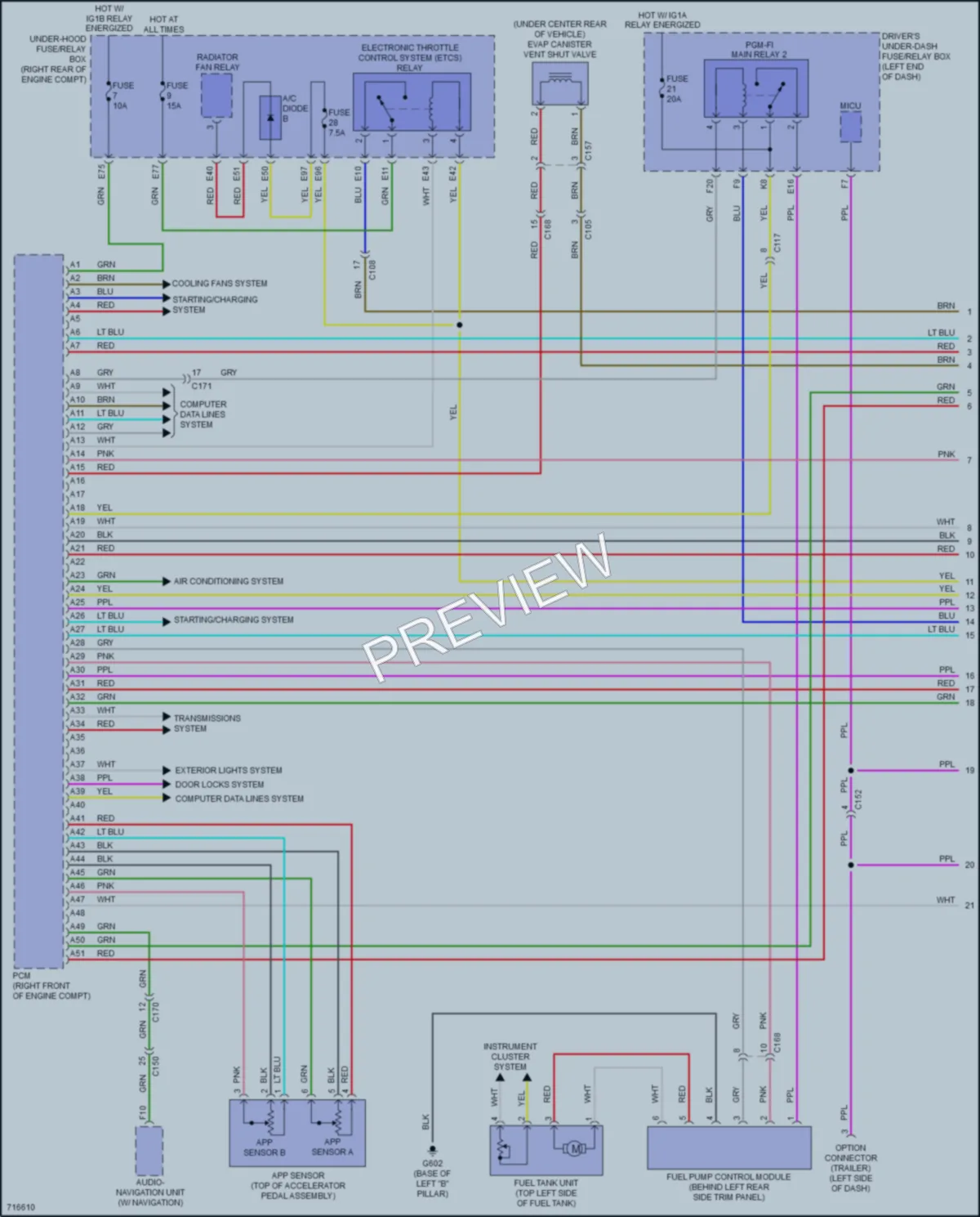 2020 Acura MDXSportHybrid Engine Performance wiring diagram preview