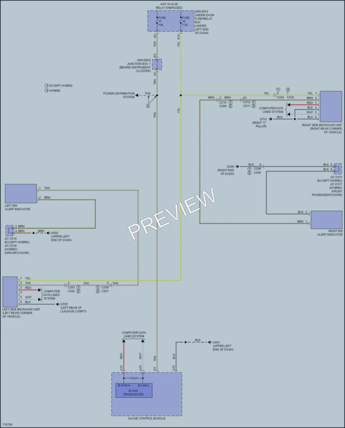 2020 Acura RLX Navigation wiring diagram preview