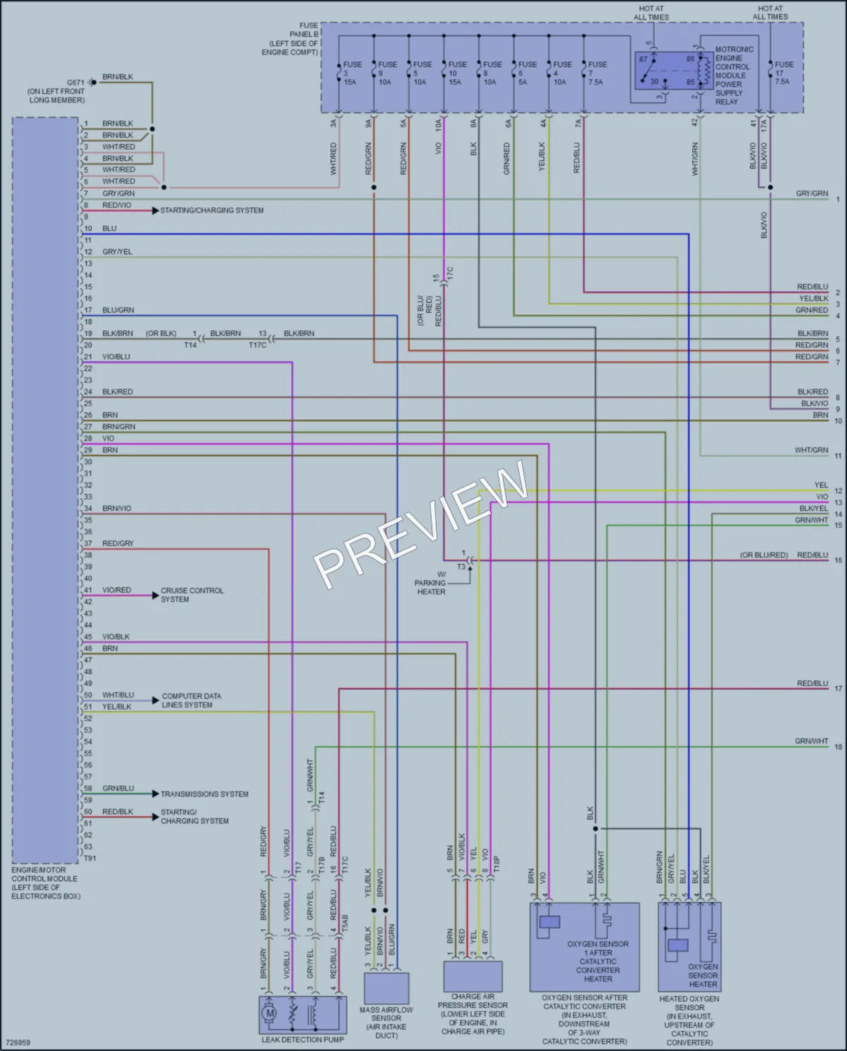 2020 Audi A3 Engine Performance wiring diagram preview