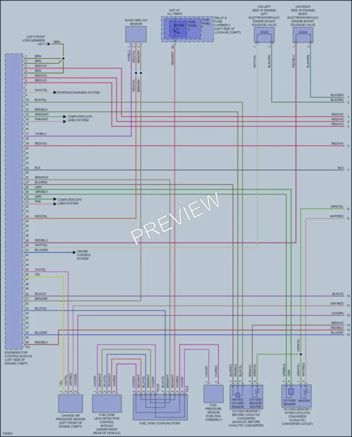 2020 Audi A4 Engine Performance wiring diagram preview