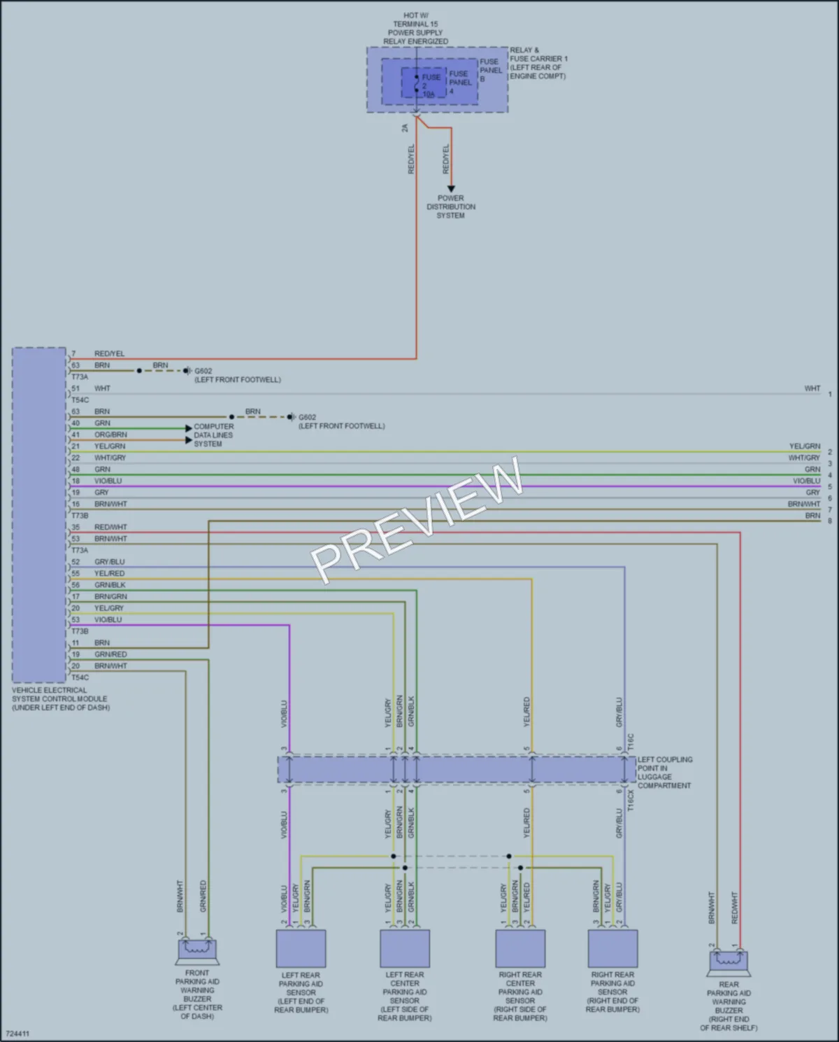 2020 Audi A4allroad Navigation wiring diagram preview