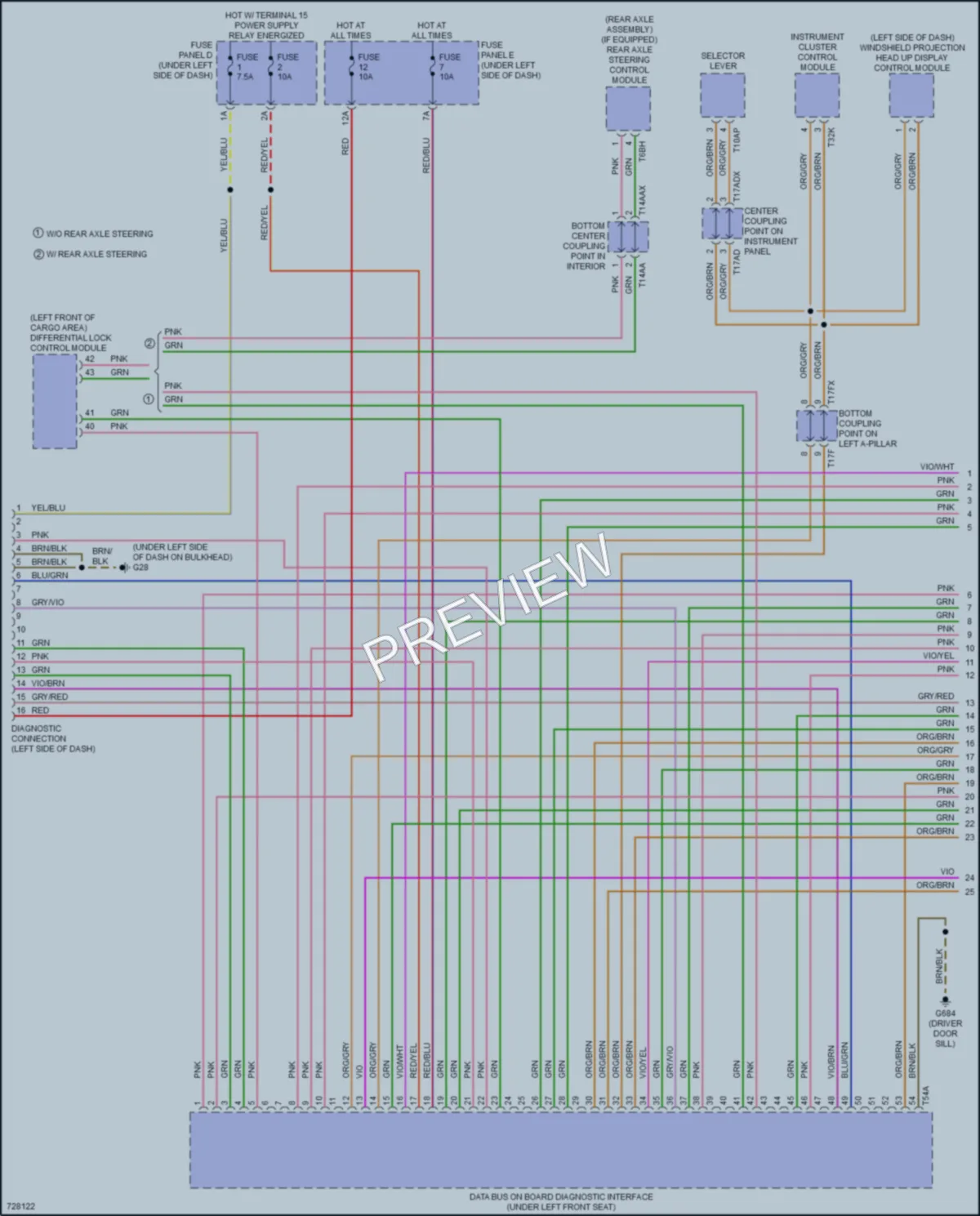 2020 Audi Q8 Computer Data Lines wiring diagram preview