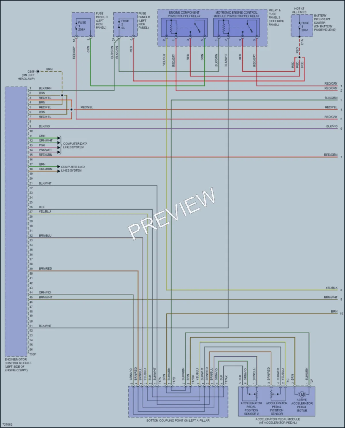 2020 Audi S6 Engine Performance wiring diagram preview