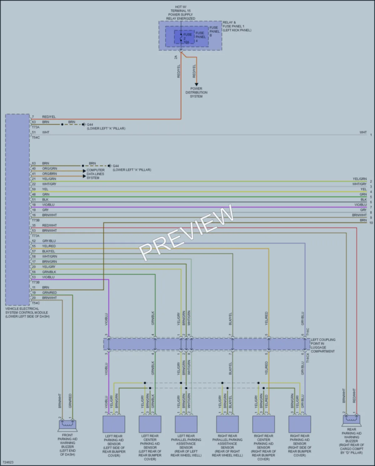 2020 Audi SQ5 Navigation wiring diagram preview