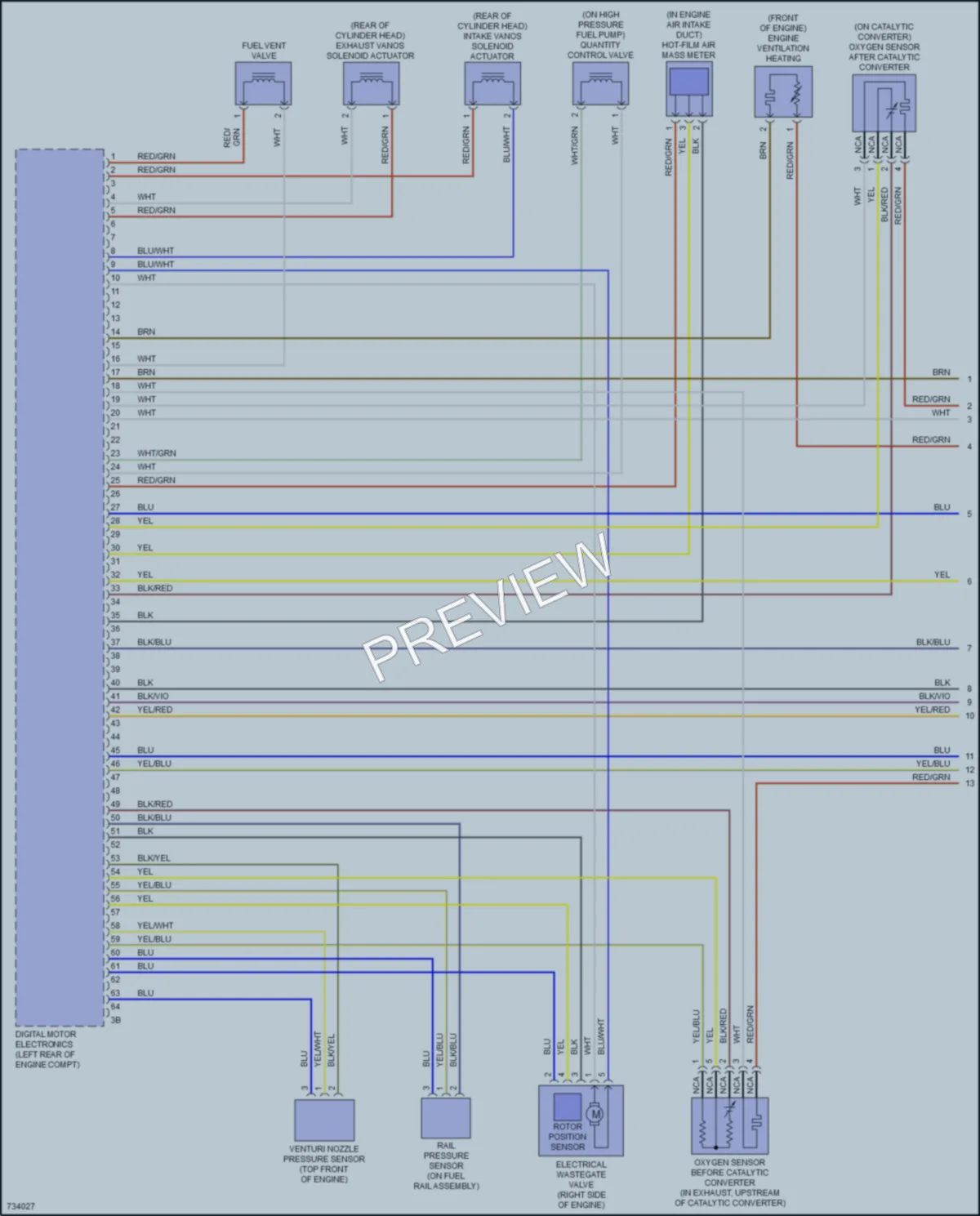 2020 BMW 430iGranCoupe Engine Performance wiring diagram preview