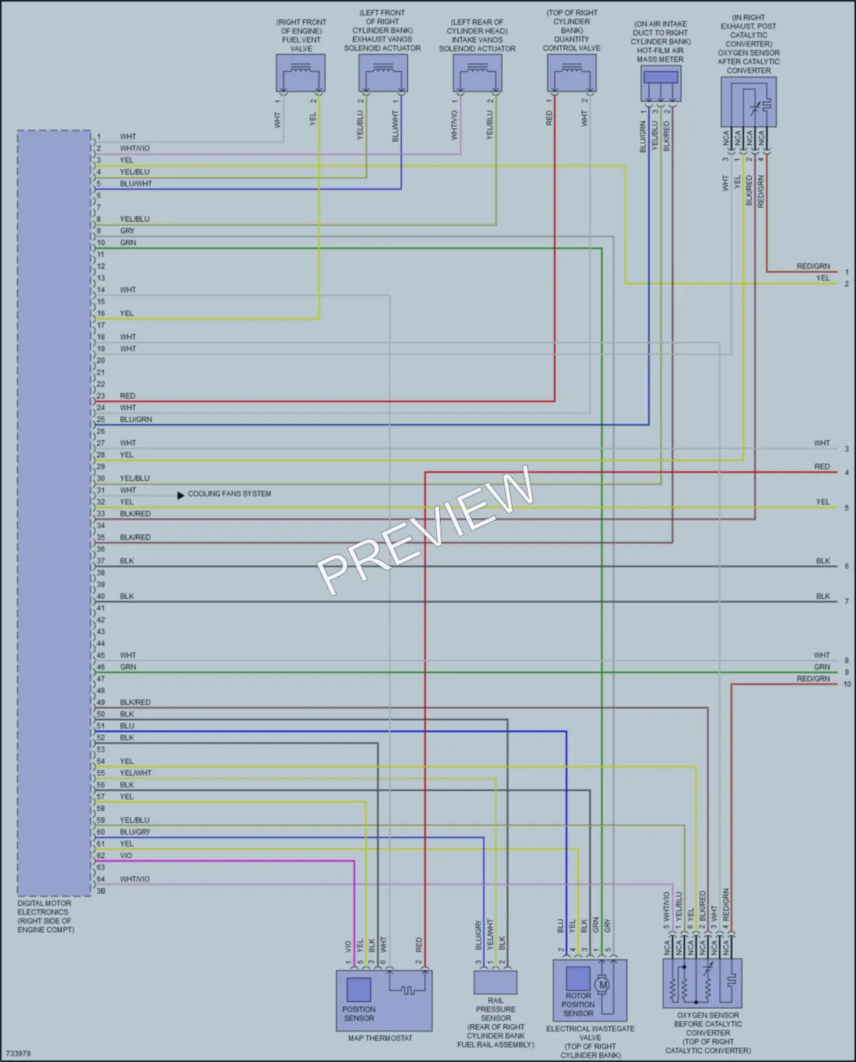 2020 BMW 750Li Engine Performance wiring diagram preview