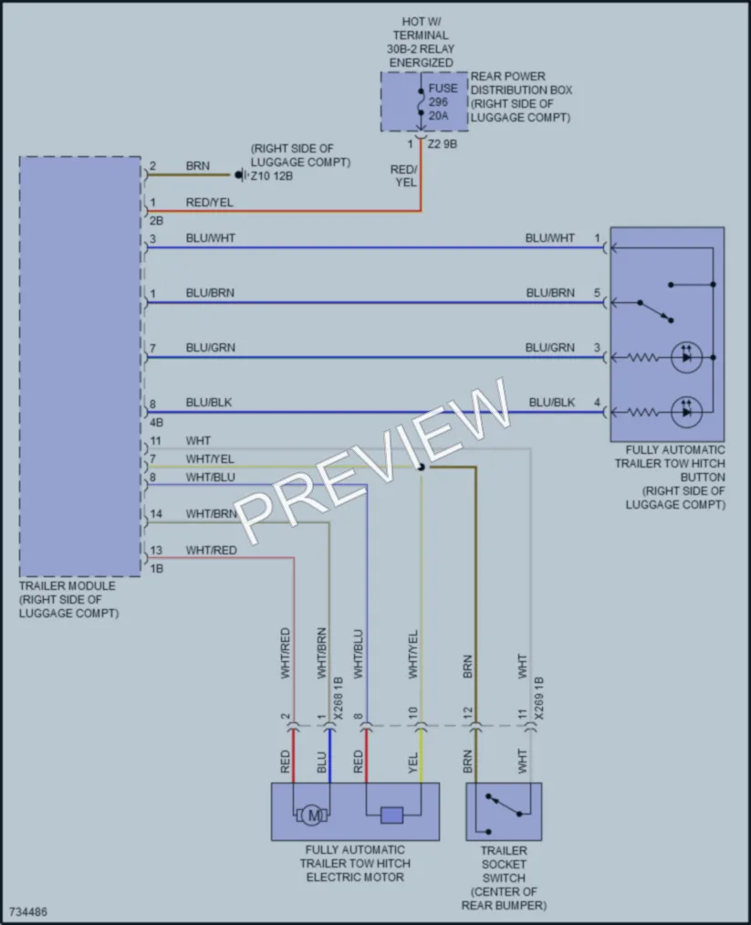 2020 BMW M340i Active Bodyworks wiring diagram preview
