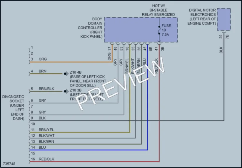 2020 BMW X2 Computer Data Lines wiring diagram preview