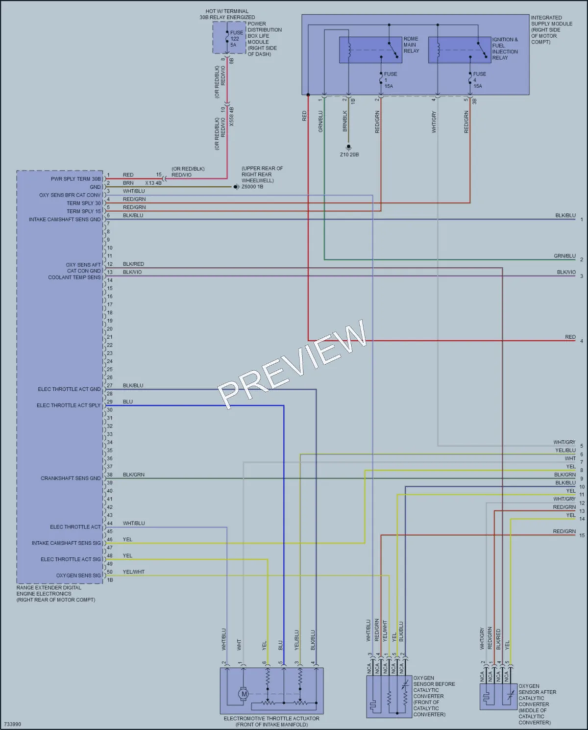 2020 BMW i3s Engine Performance wiring diagram preview