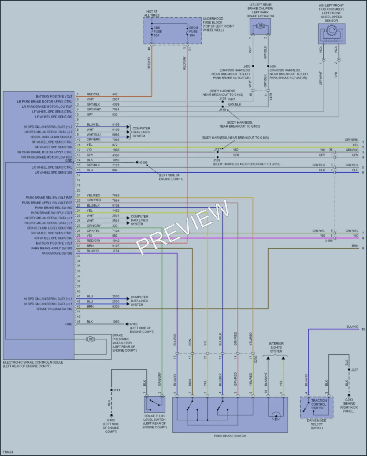 2020 Buick Enclave Anti Lock Brakes wiring diagram preview